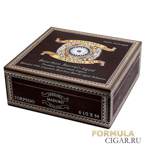 Сигары Perdomo Habano Bourbon Barrel-Aged Torpedo Maduro/24 (шт.) Сигары Perdomo Habano Bourbon Barrel-Aged Torpedo Maduro/24 (шт.)